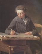 Lepicie, Nicolas Bernard The Young Drafts man (The Painter Carle Vernet,at Age Fourteen) (mk05) oil painting on canvas
